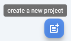 Projekt hinzufügen Button